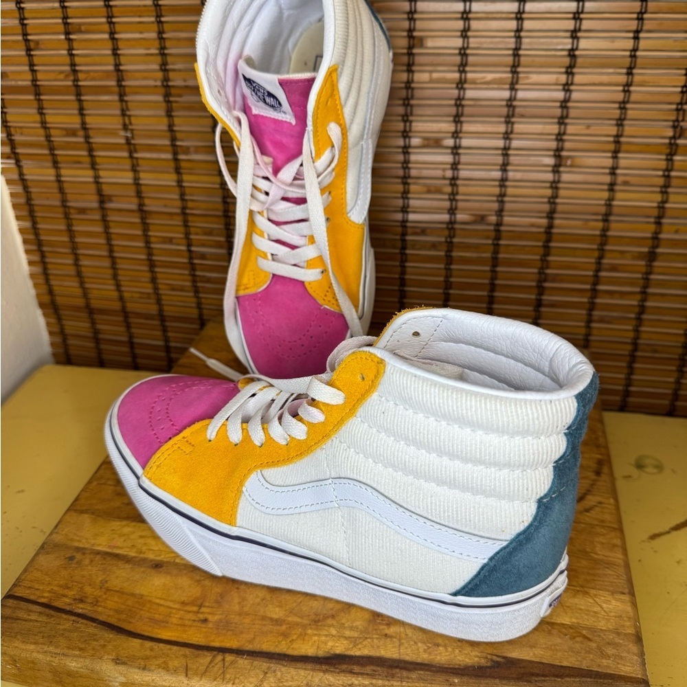 Vans SK8 Hi Performance 2.0 Color Block Corduroy - Picture 3 of 5